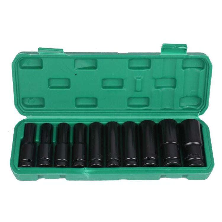 Inside And Outside Hexagon Wrench Auto Repair Wind Cannon Sleeve, Specification: 10 In 1 Extensio...