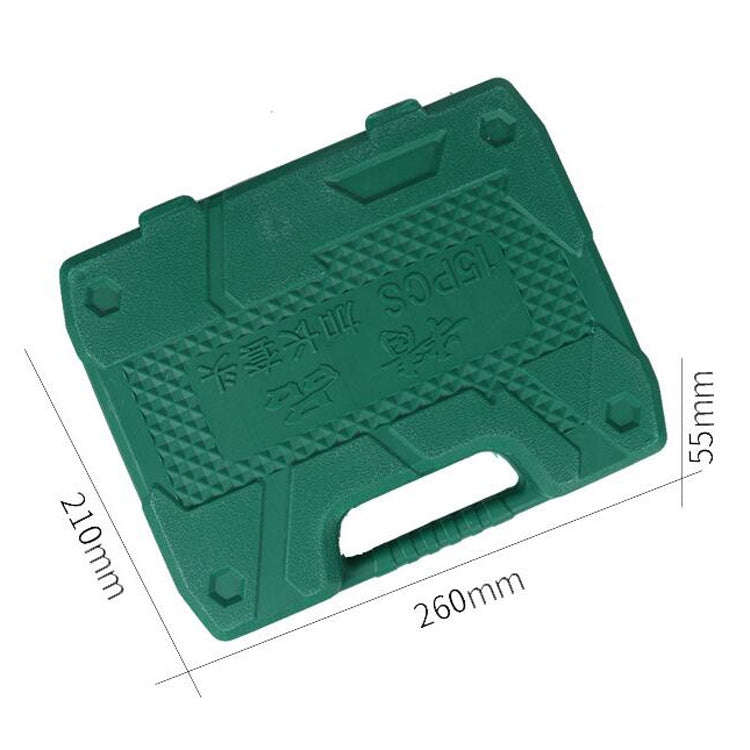 Inside And Outside Hexagon Wrench Auto Repair Wind Cannon Sleeve, Specification: 15 In 1 Extensio...