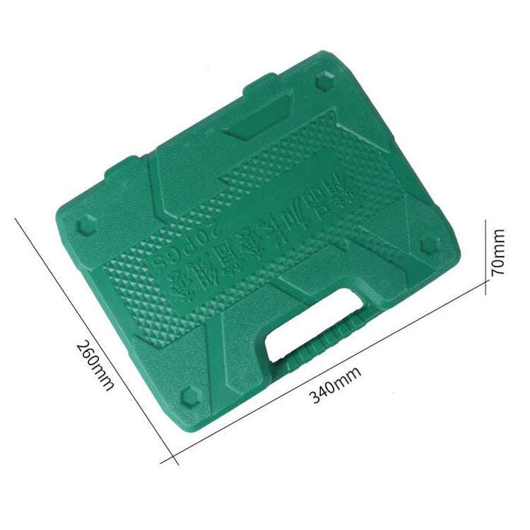 Inside And Outside Hexagon Wrench Auto Repair Wind Cannon Sleeve, Specification: 20 In 1 Extensio...