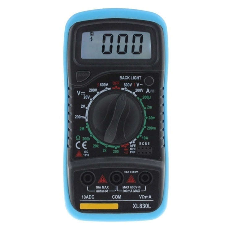 ANENG XL830L Multi-Function Digital Display High-Precision Digital Multimeter, Specification: Bub...