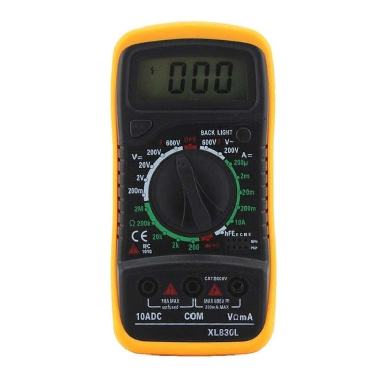 ANENG XL830L Multi-Function Digital Display High-Precision Digital Multimeter, Specification: Sta...