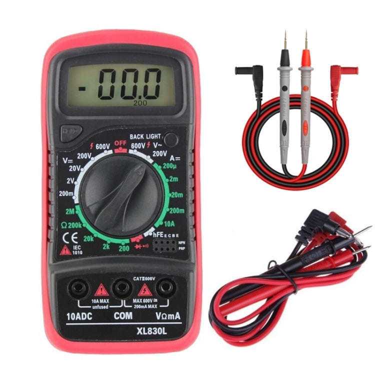 ANENG XL830L Multi-Function Digital Display High-Precision Digital Multimeter, Specification: Sta...