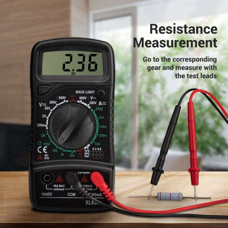 ANENG XL830L Multi-Function Digital Display High-Precision Digital Multimeter, Specification: Sta...