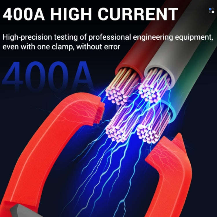 ANENG Intelligent Digital Backlit Clamp-On High-Precision Multimeter, Specification: ST183 6000-c...