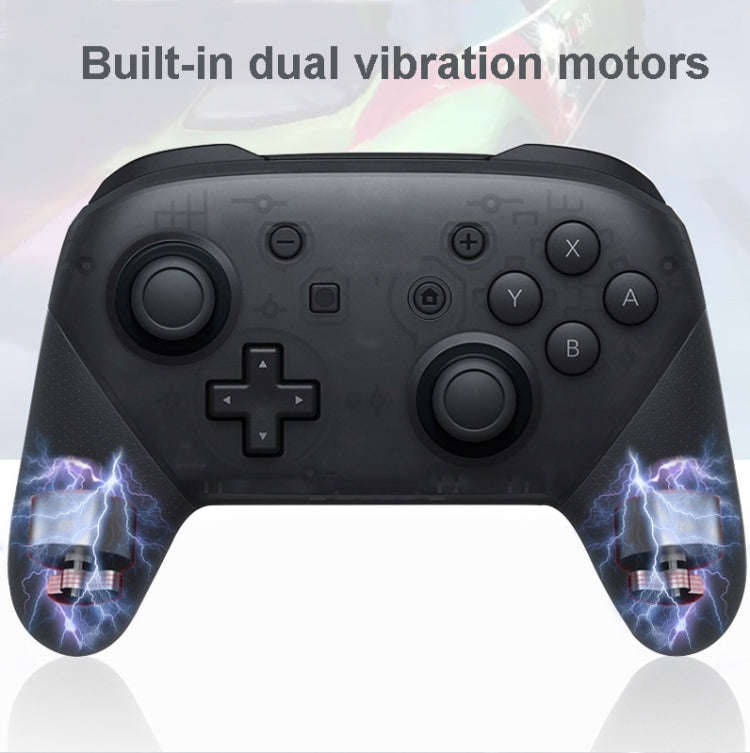L-0326 Wireless Gamepad For Switch Pro,Style: Black - Full Function + NFC + Wake-up (1: 1)