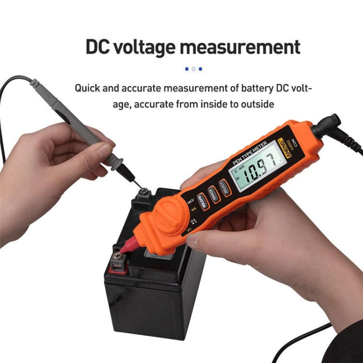 ANENG A3002 Multi-Function Pen-Type High-Precision Smart Multimeter(Orange)