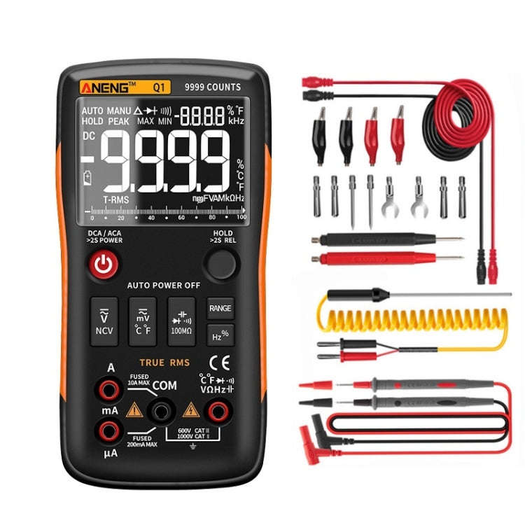ANENG AN-Q1 Automatic High-Precision Intelligent Digital Multimeter, Specification: Standard with...