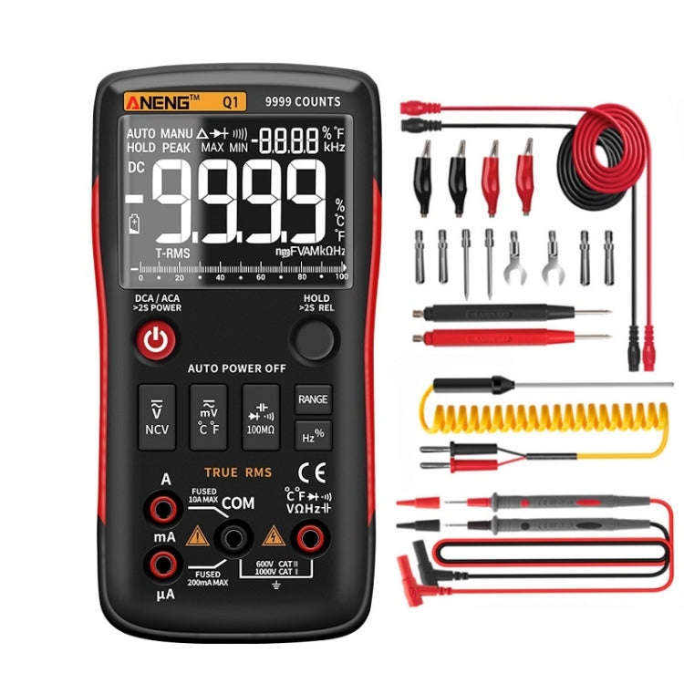 ANENG AN-Q1 Automatic High-Precision Intelligent Digital Multimeter, Specification: Standard with...