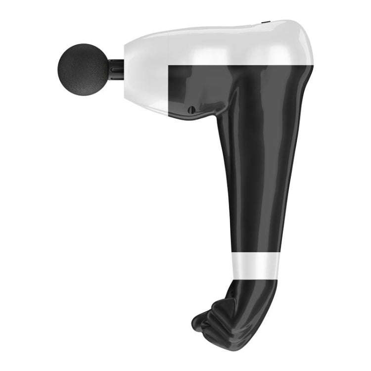 USB Arm Shape Muscle Relaxation Fascia Gun(Black)