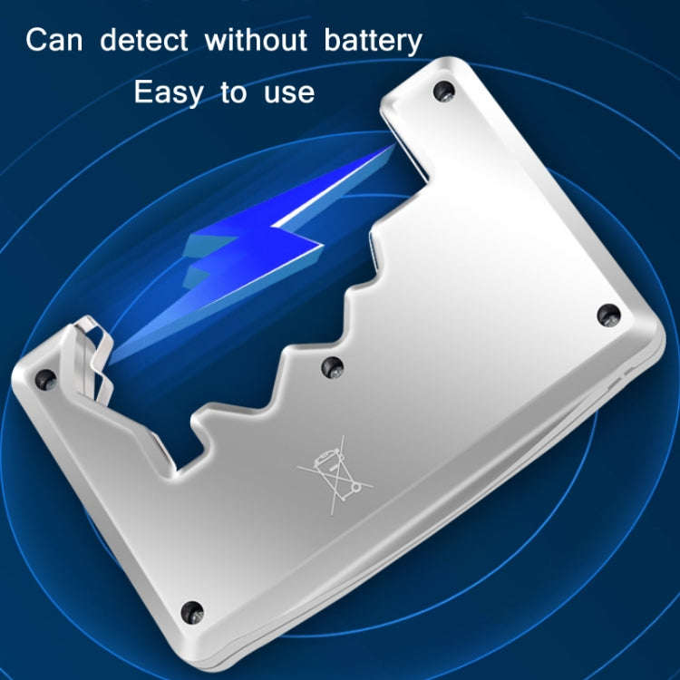 ANENG 1.5V/9V Battery Power Voltage Detector(Silver)
