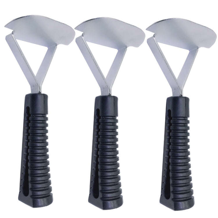 3 PCS Car Tire Repair Tool Tire Scraper(Black)
