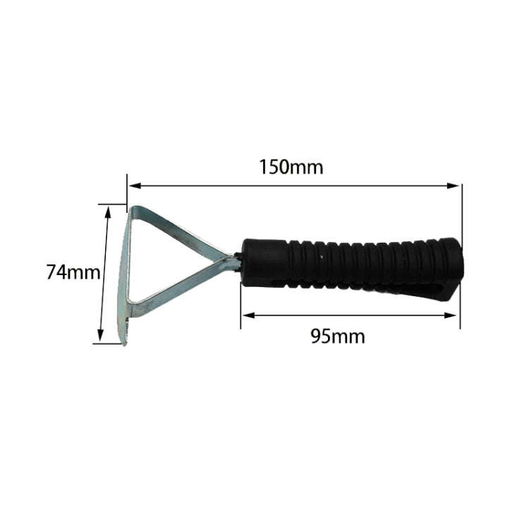 3 PCS Car Tire Repair Tool Tire Scraper(Black)