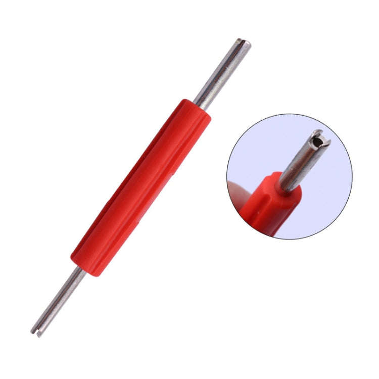 20 PCS Valve Core Wrench Key Car Air Conditioning Wheel Tire Air Mouth Dual-Use Switch Tool(Doubl...
