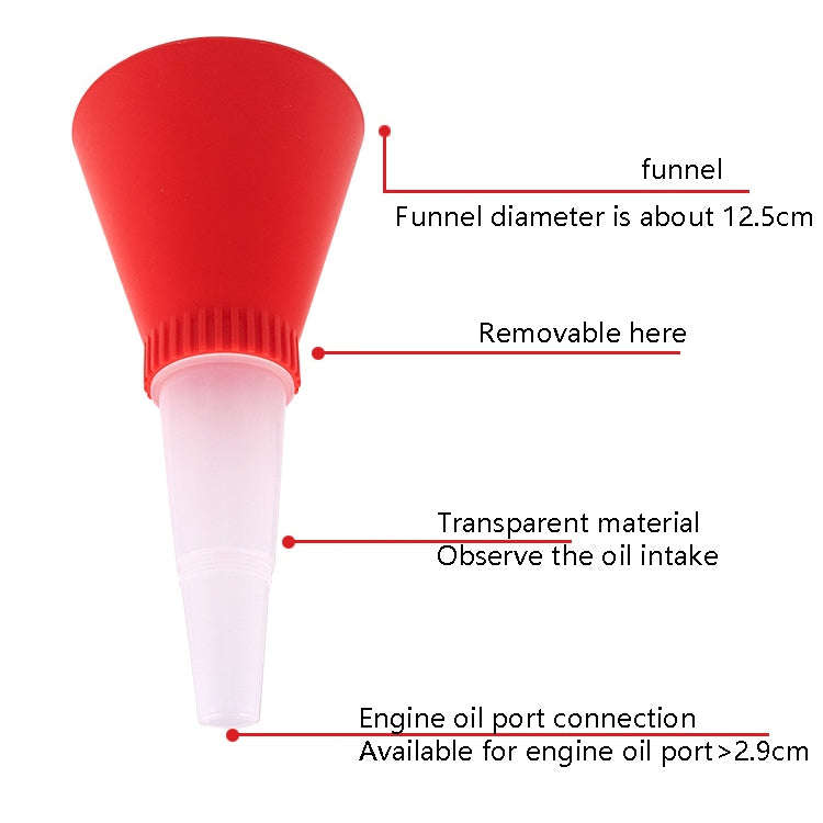 Car Plus Oil Funnel Tool Oil Filling Machine, Specification: B Version
