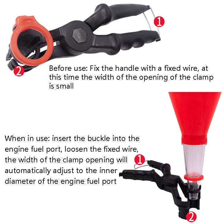 Car Plus Oil Funnel Tool Oil Filling Machine, Specification: B Version