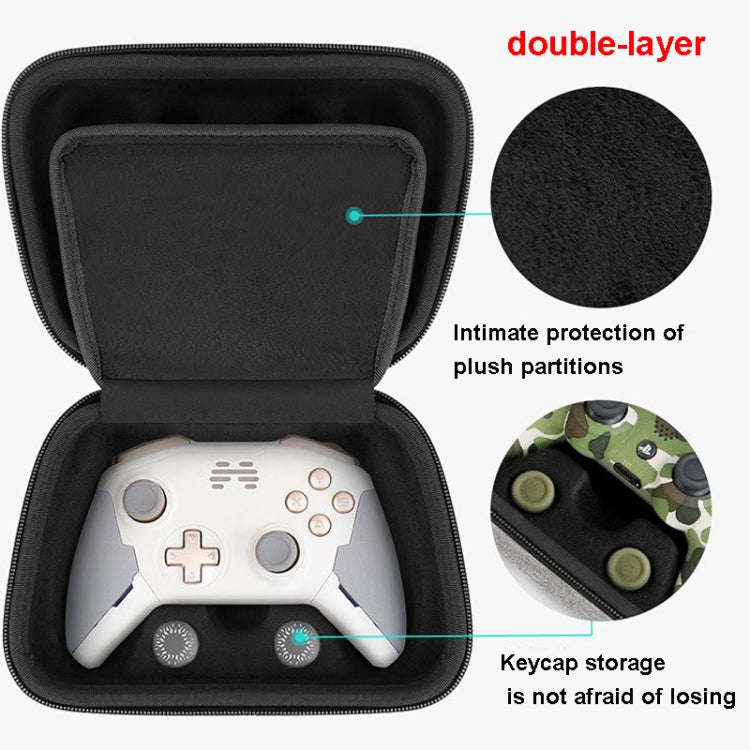 Baona EVA Hard Shell Gamepad Storage Bag For PS5 / PS4 / Xbox / Switch Pro, Style: Double-layer  ...