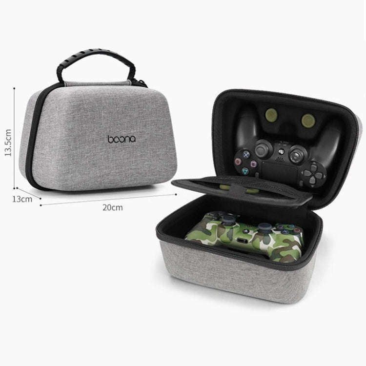 Baona EVA Hard Shell Gamepad Storage Bag For PS5 / PS4 / Xbox / Switch Pro, Style: Double-layer  ...