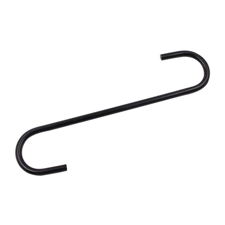 8 PCS S-Type Brake Pump Hanging Hook(Black)