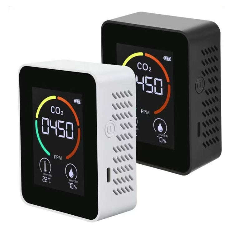 XY-T01 Temperature Humidity Display CO2 Meter Carbon Dioxide Air Quality Detector(Semiconductor W...