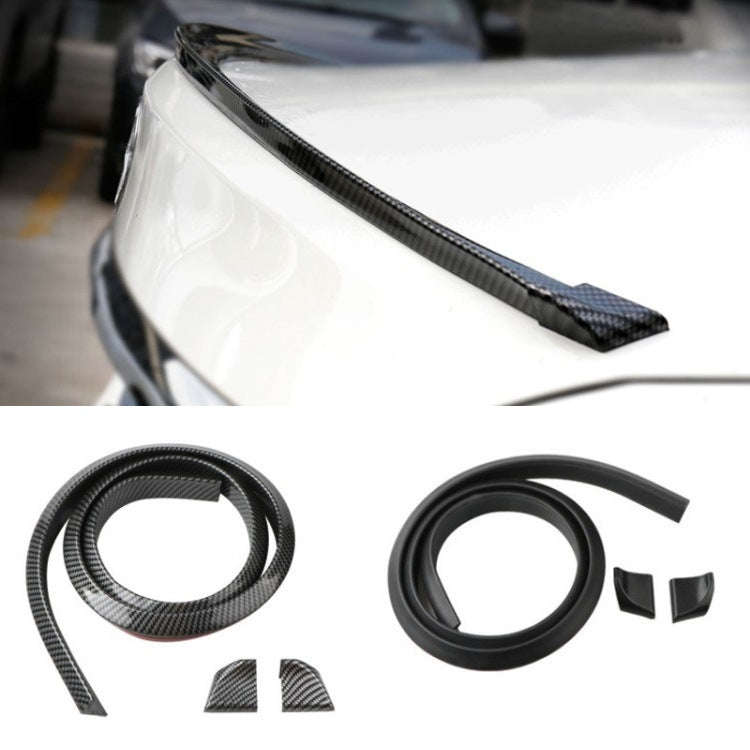 Car Universal Tail Paste Top Wing, Specification: 3.5cm Matte Black