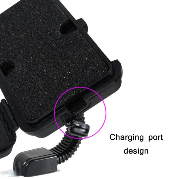 Motorcycle Bicycle Waterproof Mobile Phone Holder, Style: Handlebar (7 inch)