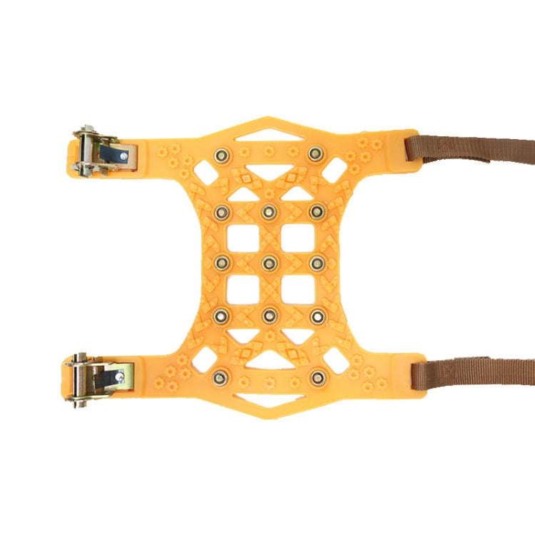 For 175~265cm Snow Emergency Snow Chains For Car SUV General Tires(Yellow 8764A)