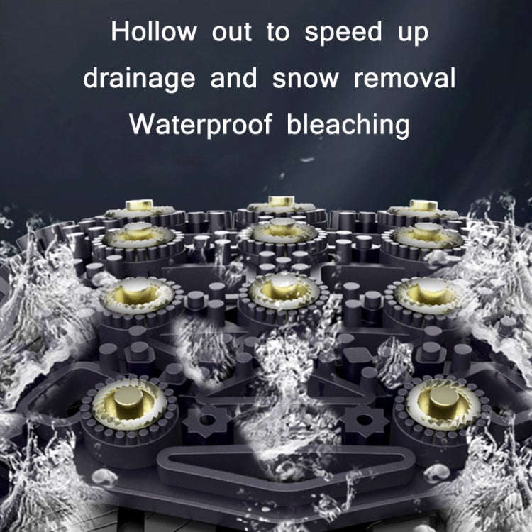 For 175~265cm Snow Emergency Snow Chains For Car SUV General Tires(Black 8764B)