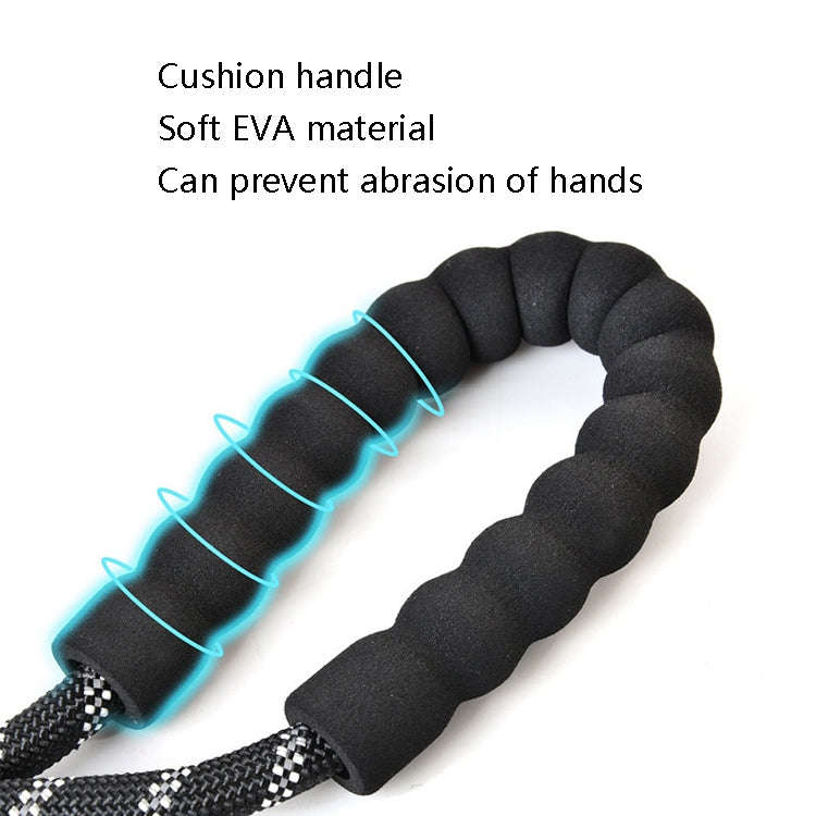 Pet Supplies Reflective Dog Pull Rope, Size: Long 150cm Thick 0.8cm(Sky Blue)