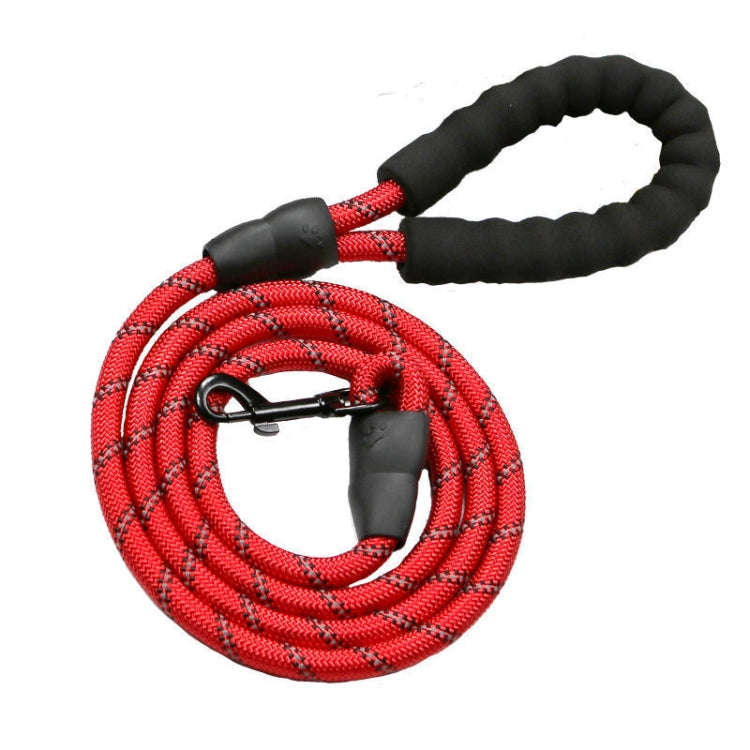 Pet Supplies Reflective Dog Pull Rope, Size: Long 200cm Thick 1.2cm(Red)