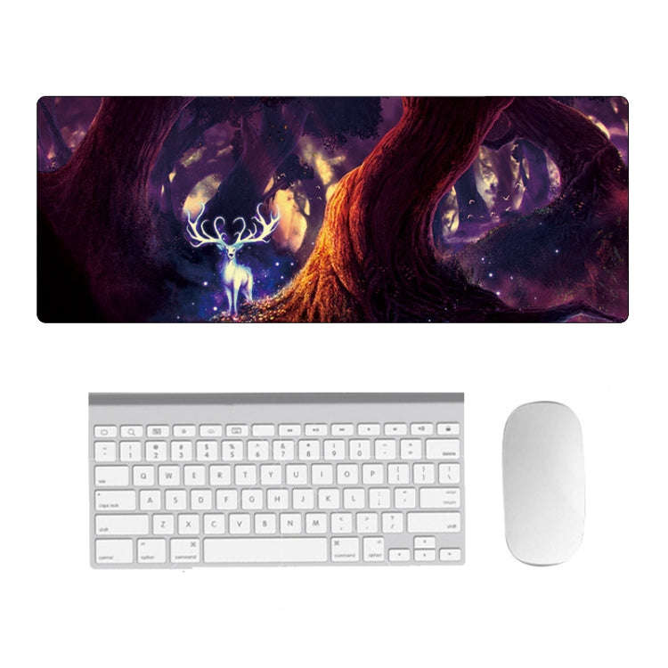 Hand-Painted Fantasy Pattern Mouse Pad, Size: 300 x 800 x 4mm Seaming(1 Dream)