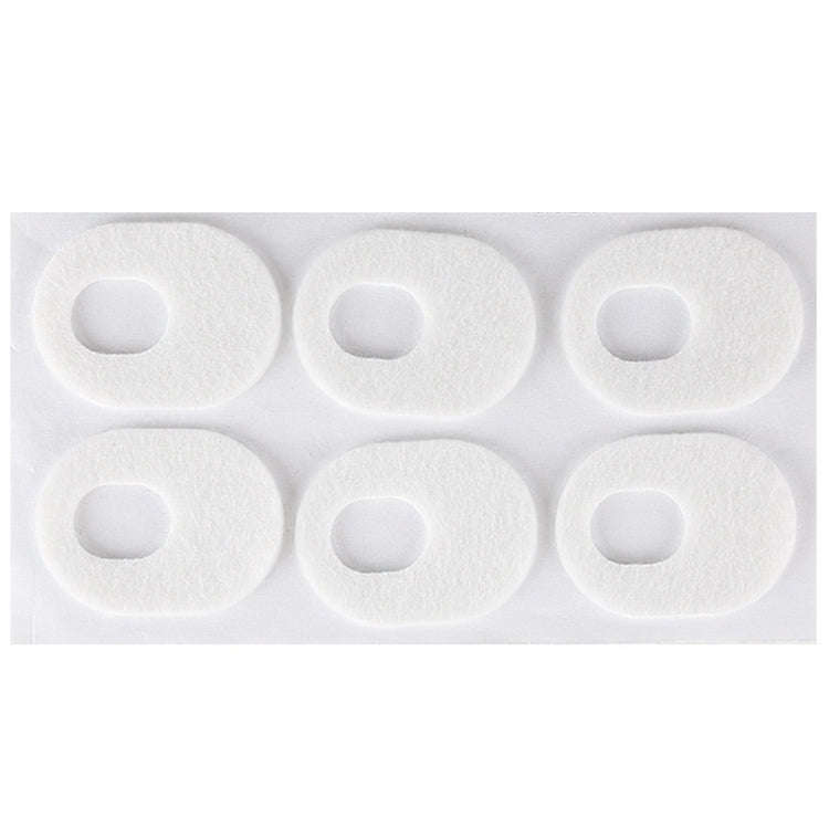 Felt Chicken Eye Stick Foot Pain and Anti-wear Patch(Oval)