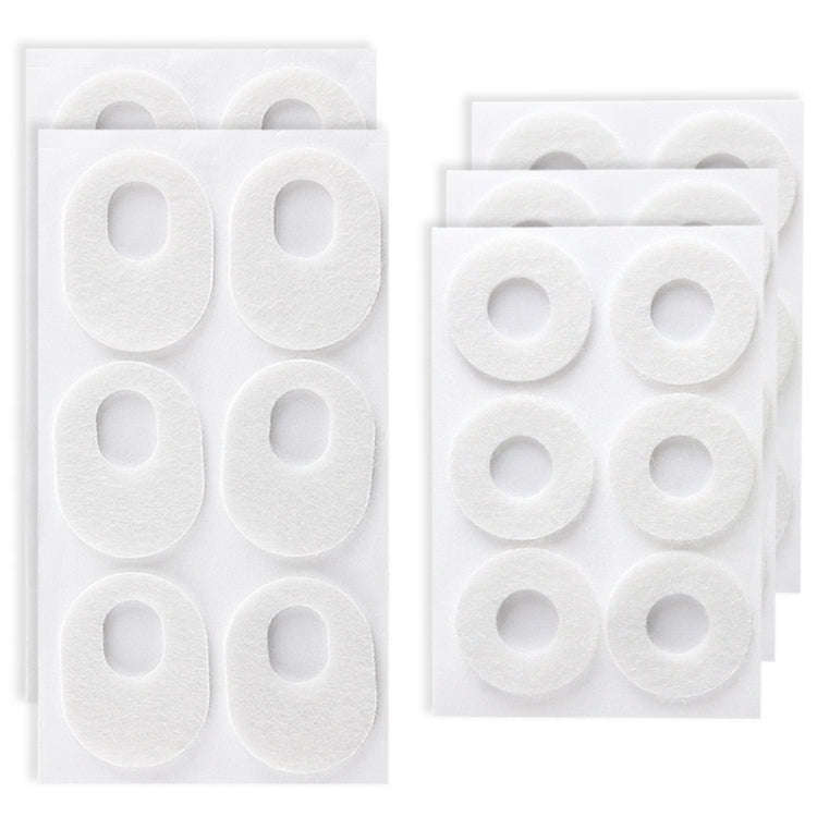 Felt Chicken Eye Stick Foot Pain and Anti-wear Patch(Oval)