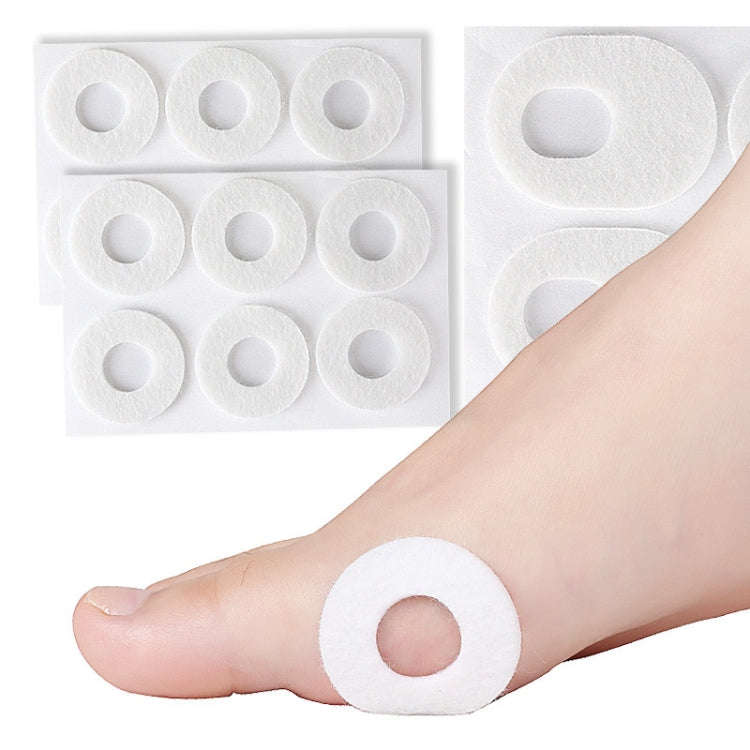 Felt Chicken Eye Stick Foot Pain and Anti-wear Patch(Circular)