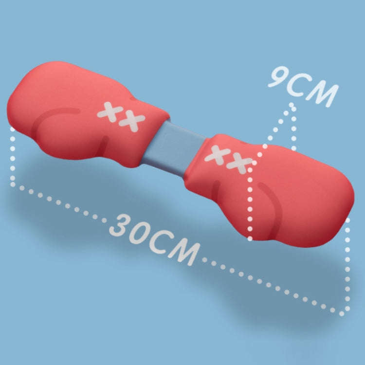 Boxing Gloves Office Silicone Keyboard Mouse Pad(Hand Rest)