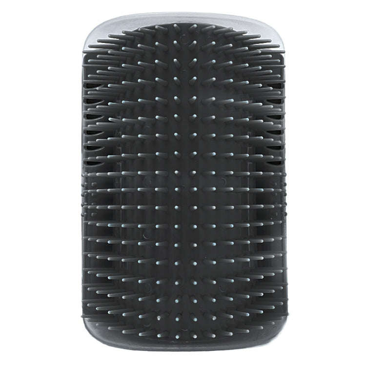 Pet Cat Corner Rub Hair Massage Brush(Black)