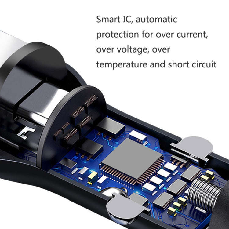 QIAKEY BK919 Dual Ports Fast Charge Car Charger
