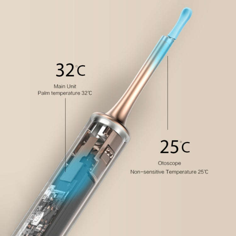 Bebird T15 Smart Visible Luminous Ear Pick Set(Dawn White)