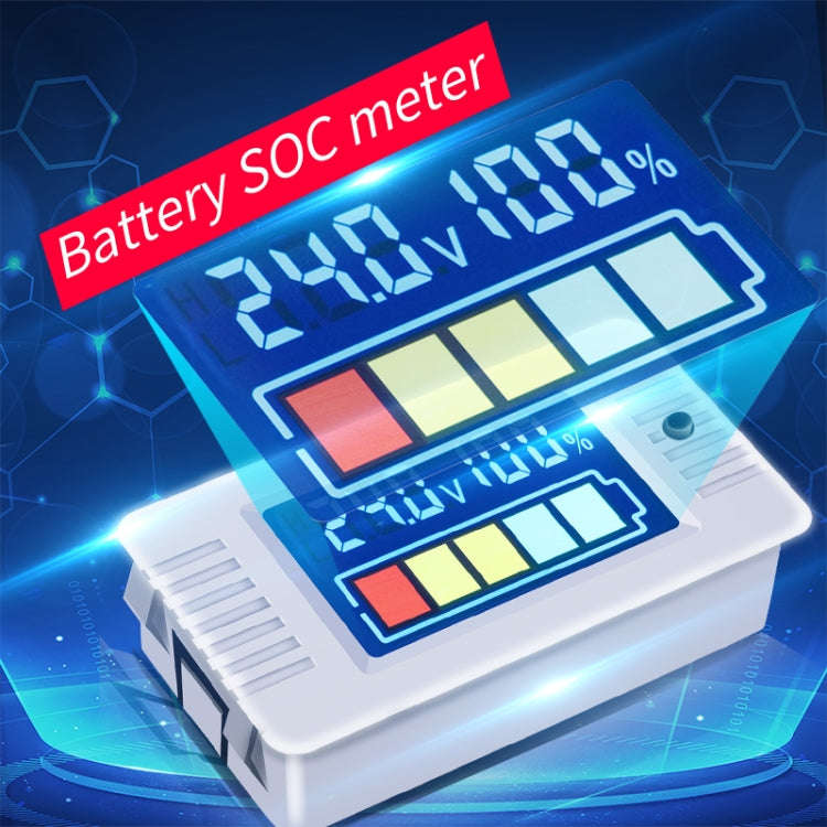 PEACEFAIR  0~100V Digital Battery Power Tester