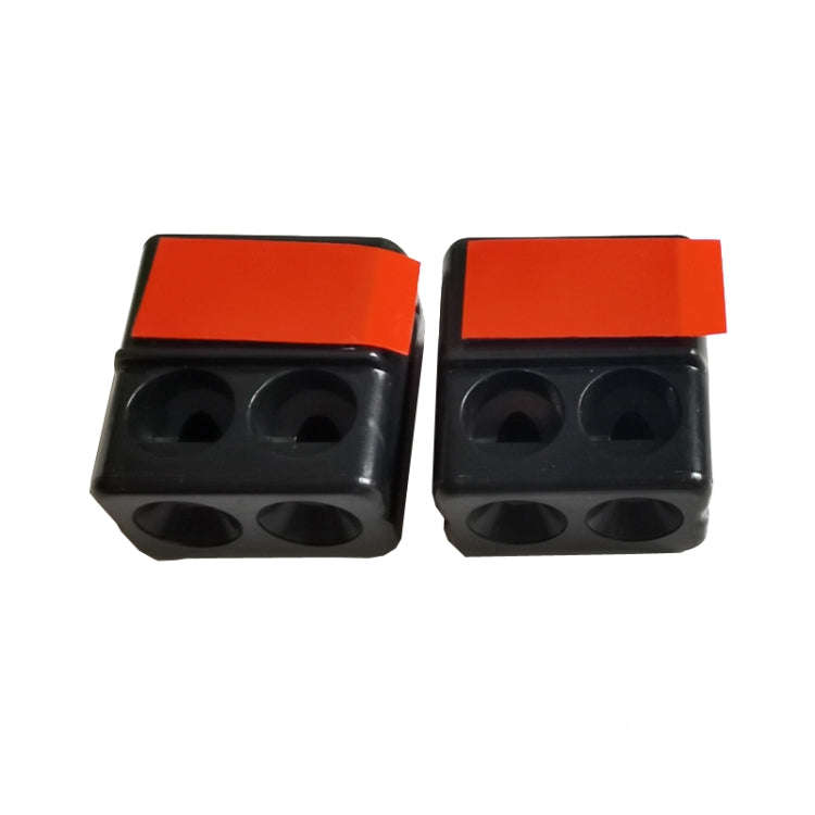3 Pairs Ultrasonic ABS Animal Screwdriver Square Animal Alarm(Black)