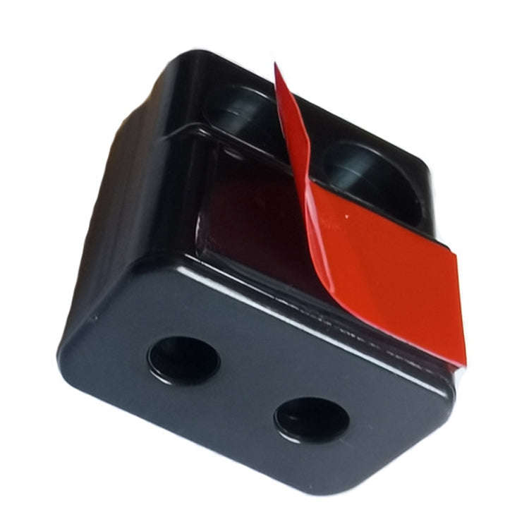 3 Pairs Ultrasonic ABS Animal Screwdriver Square Animal Alarm(Black)