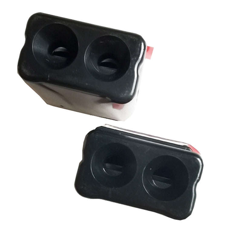 3 Pairs Ultrasonic ABS Animal Screwdriver Square Animal Alarm(Black)