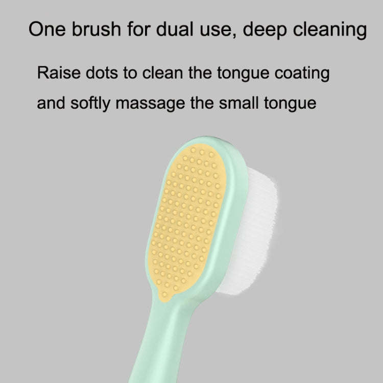 TY1020 Children Cartoon Soft Toothbrush(Glass Green)