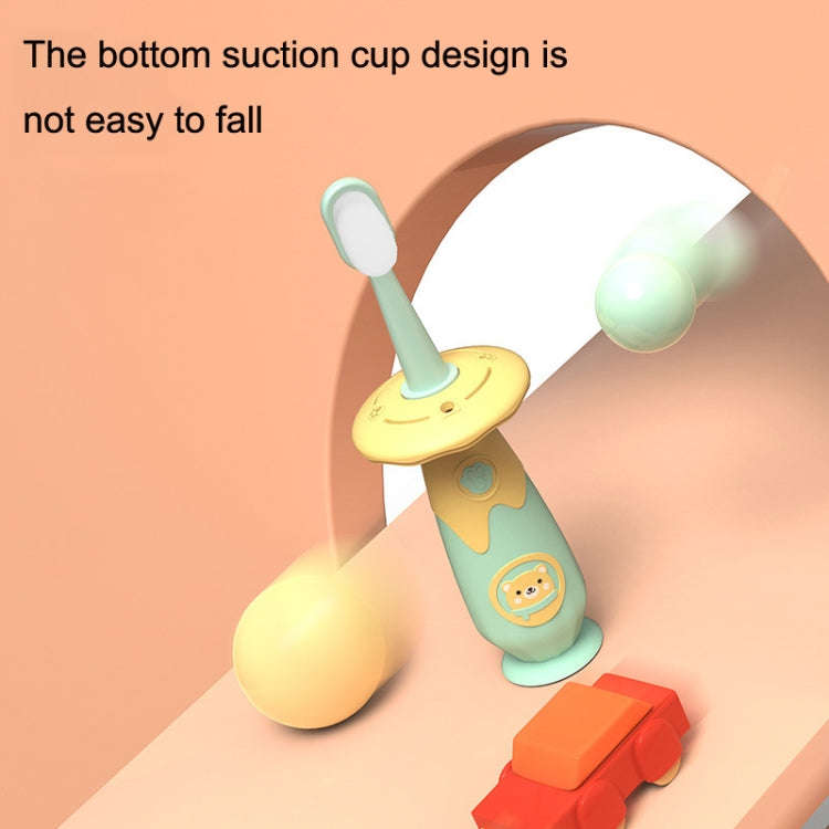 TY1020 Children Cartoon Soft Toothbrush(Glass Green)