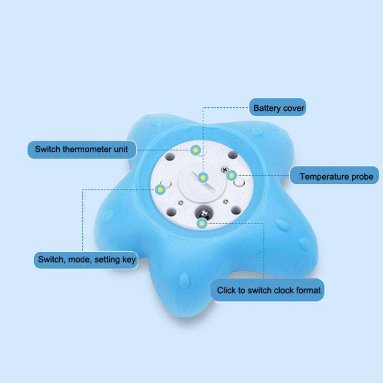 MTY-805 Cartoon Children Electronic Water Thermometer(Pink)