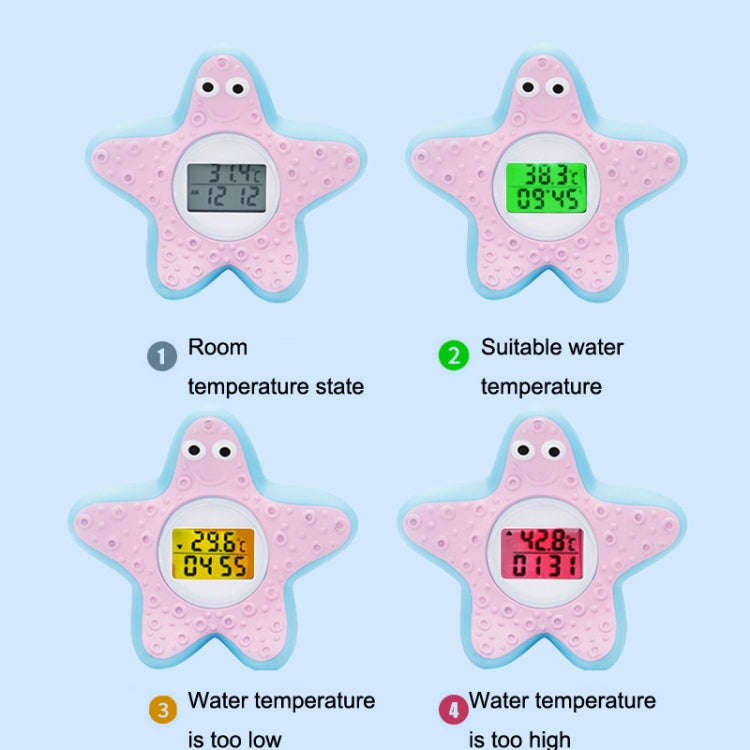MTY-805 Cartoon Children Electronic Water Thermometer(Pink)
