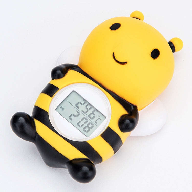MTY-813 Cartoon Little Bee Children Electronic Water Thermometer(Yellow)