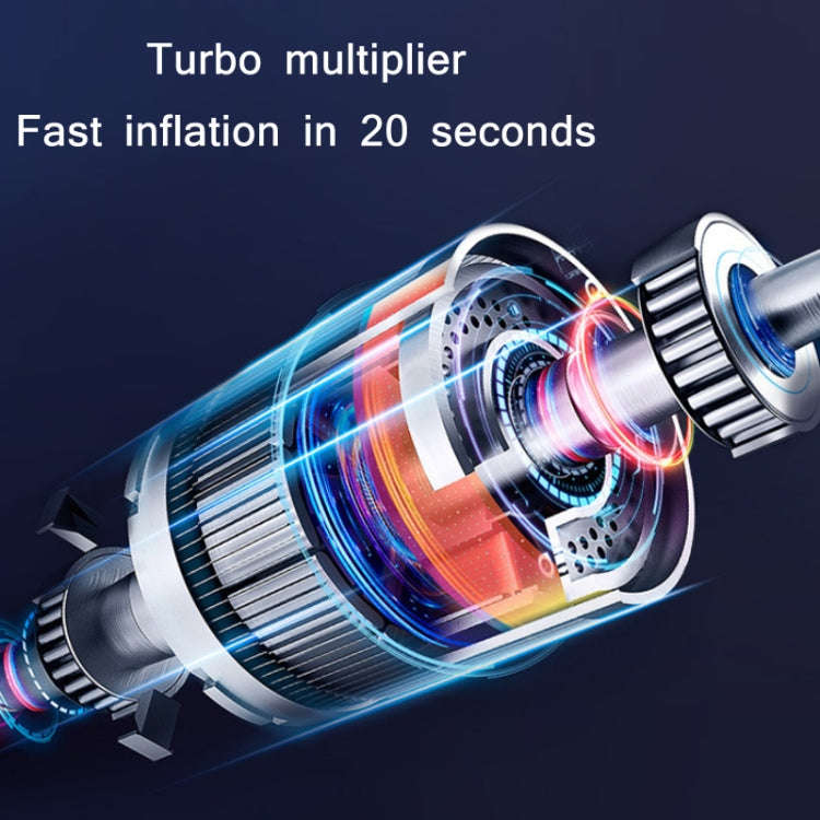 F7102 Smart Car Tire Electric Air Pump, Specification: Wired Version