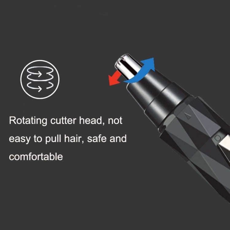 BD-9300 Multifunctional Electric Nose Hair Device Set(Black)