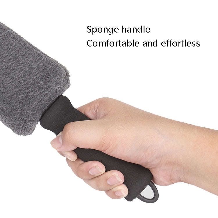 Car Air Outlet Cleaning Brush Interior Cleaning Tool, Style: Ruler Brush+Gray Red Brush