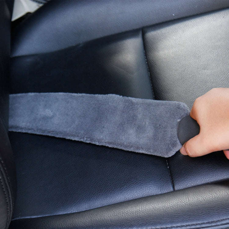 Car Air Outlet Cleaning Brush Interior Cleaning Tool, Style: Ruler Brush+Gray Red Brush